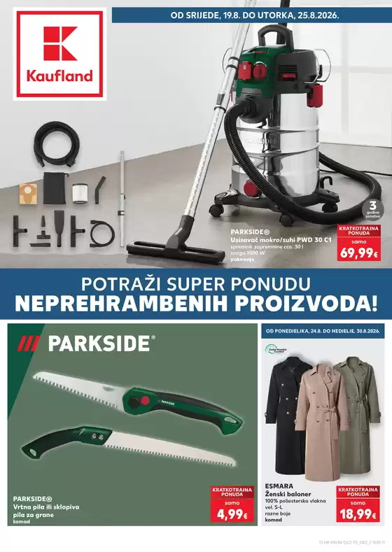 Kaufland katalog | Ekskluzivni popusti za naše klijente | 2026-08-19T00:00:00.000Z - 2026-08-25T00:00:00.000Z