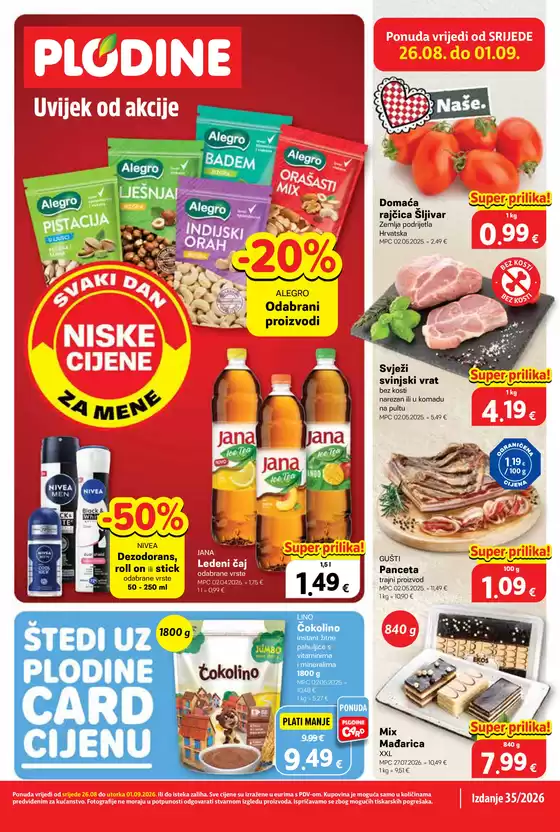 Plodine katalog u | Katalog 35 26.08. 01.09.2026 web | 2026-08-26T00:00:00.000Z - 2026-09-01T00:00:00.000Z