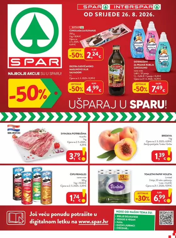 Spar katalog u | SPAR3526 23.08.2026 - 01.09.2026 | 2026-08-23T00:00:00.000Z - 2026-09-01T00:00:00.000Z