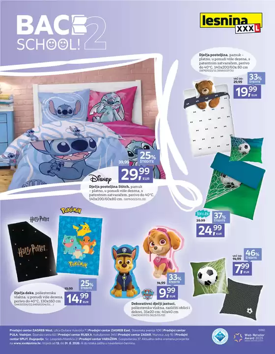 Lesnina katalog u Imotski | Neodoljive promocije u našem digitalnom letku | 2026-08-13T00:00:00.000Z - 2026-08-31T00:00:00.000Z