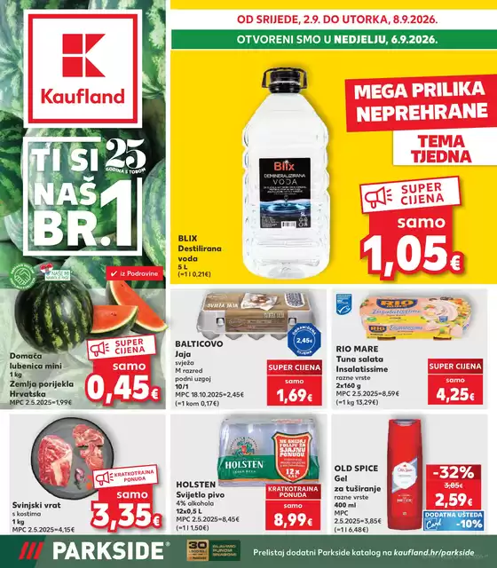 Kaufland katalog u Donji Kašić | Posebne promocije u našem letku | 2026-09-02T00:00:00.000Z - 2026-09-08T00:00:00.000Z