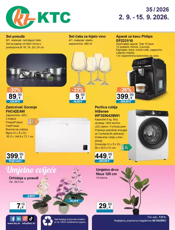 KTC katalog u Vukovar | Katalog KTC | 2026-09-02T00:00:00.000Z - 2026-09-15T00:00:00.000Z