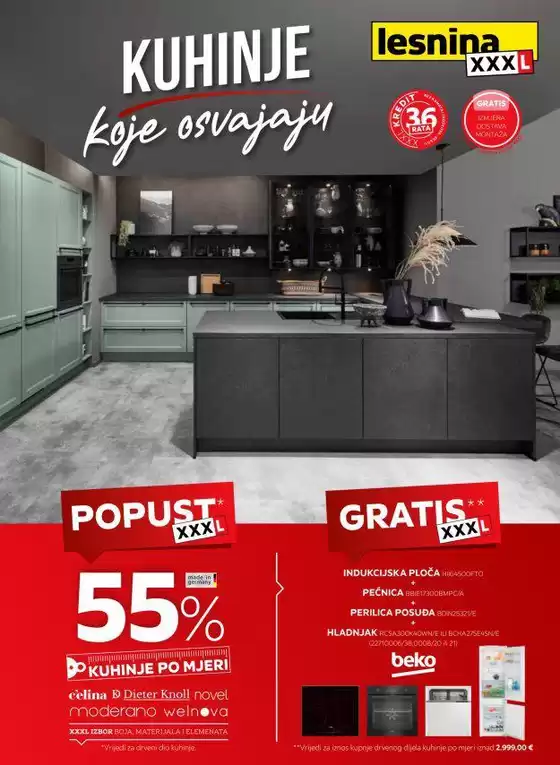 Lesnina katalog u | Kuhinje koje osvajaju | 2026-09-01T00:00:00.000Z - 2026-09-23T00:00:00.000Z
