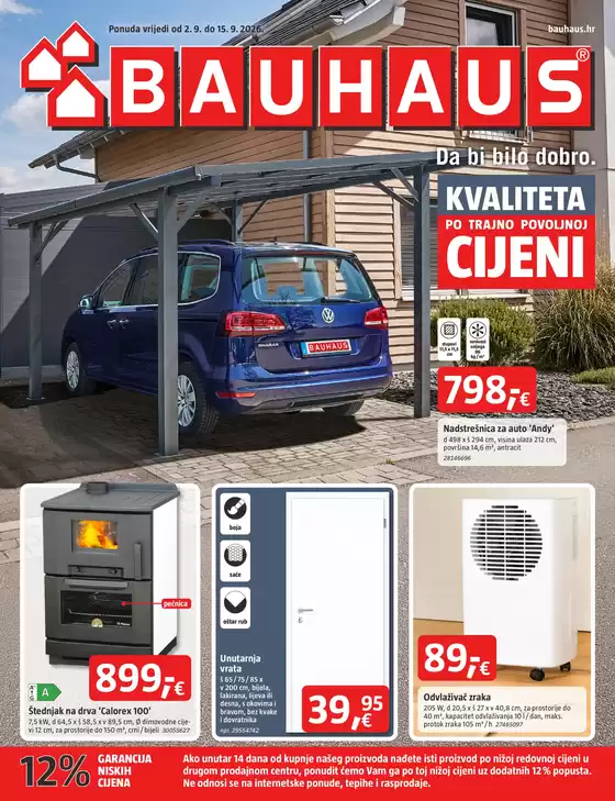 Bauhaus katalog u  | Bauhaus letak rujan a 20265 | 2026-09-02T00:00:00.000Z - 2026-09-15T00:00:00.000Z