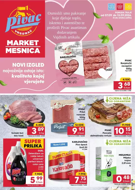 Pivac katalog u Čižići | Katalog Pivac | 2026-09-07T00:00:00.000Z - 2026-09-13T00:00:00.000Z