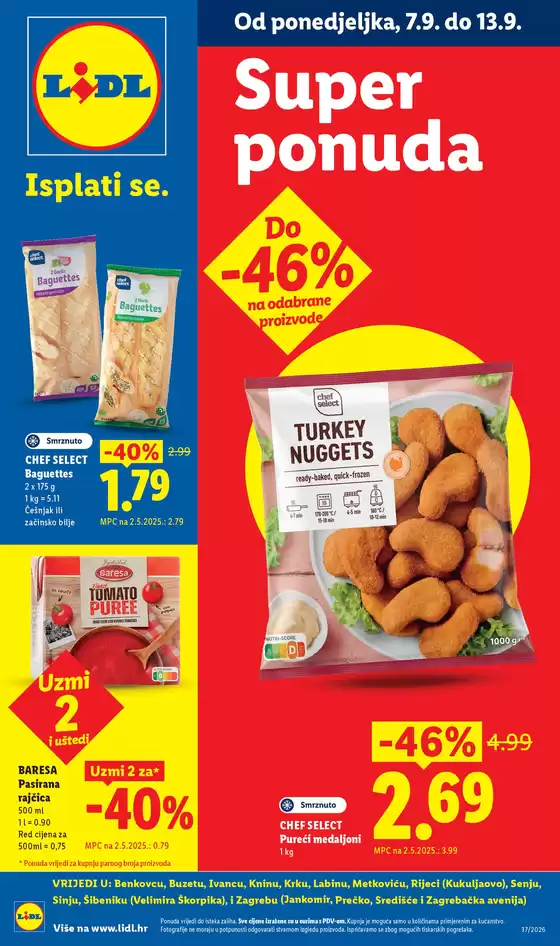Lidl katalog | Od ponedjeljka 07.09. | 2026-09-07T00:00:00.000Z - 2026-09-13T00:00:00.000Z