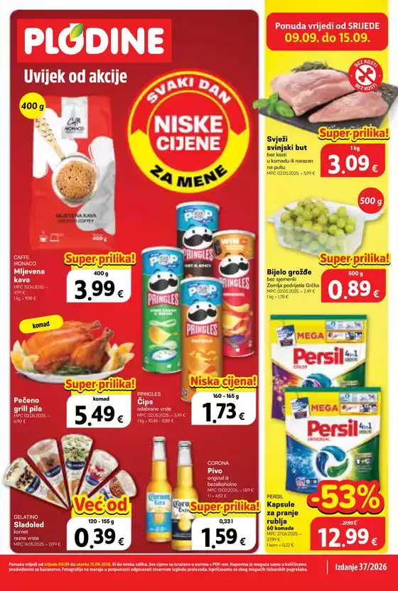 Plodine katalog | Katalog 37 09.09. 15.09. web | 2026-09-09T00:00:00.000Z - 2026-09-15T00:00:00.000Z