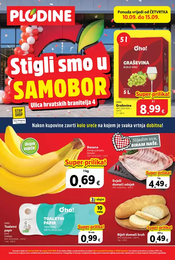Plodine katalog u | Katalog otvorenja samobor 10.09. 15.09. web | 2026-09-09T00:00:00.000Z - 2026-09-15T00:00:00.000Z