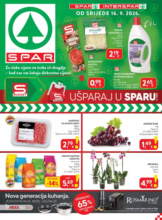 Spar katalog u | SPAR3826 13.09.2026 - 22.09.2026 | 2026-09-13T00:00:00.000Z - 2026-09-22T00:00:00.000Z