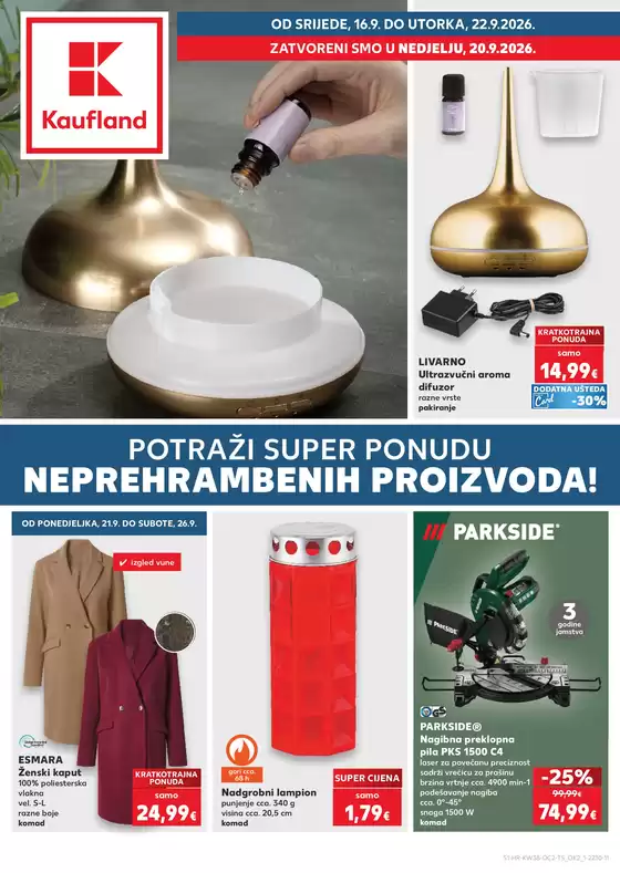 Kaufland katalog u Makarska | Katalog Kaufland | 2026-09-16T00:00:00.000Z - 2026-09-22T00:00:00.000Z