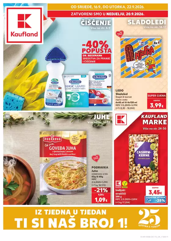 Kaufland katalog u Hrvatska Kostajnica | Jedinstveni popusti u našem katalogu | 2026-09-16T00:00:00.000Z - 2026-09-22T00:00:00.000Z
