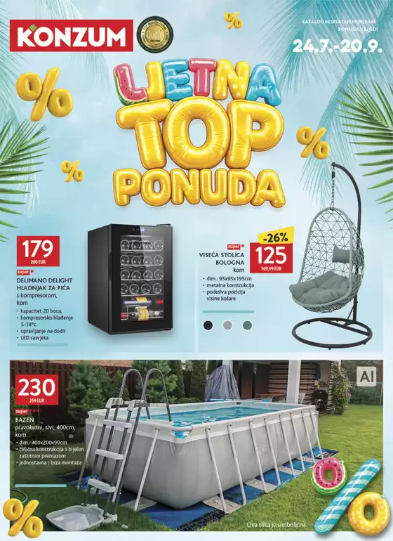 Konzum katalog | Ekskluzivni popusti u našem letku | 2026-09-16T00:00:00.000Z - 2026-09-22T00:00:00.000Z