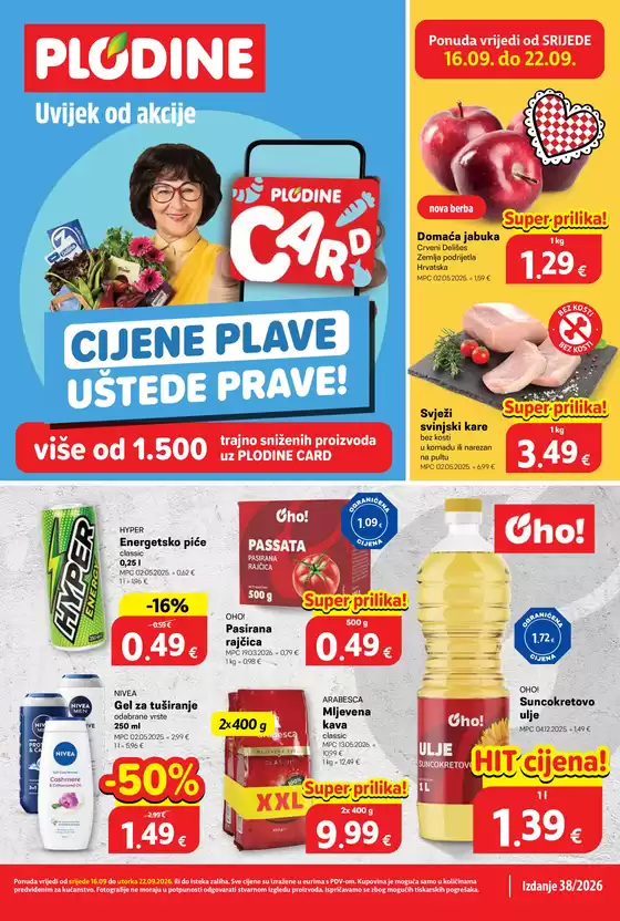 Plodine katalog u Varaždin | Katalog 38 52xa4 16.09. 22.09. web | 2026-09-16T00:00:00.000Z - 2026-09-22T00:00:00.000Z