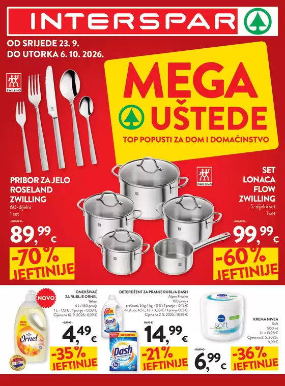 Interspar katalog u  | INTERSPARMegaBon 21.09.2026 - 06.10.2026 | 2026-09-21T00:00:00.000Z - 2026-10-06T00:00:00.000Z