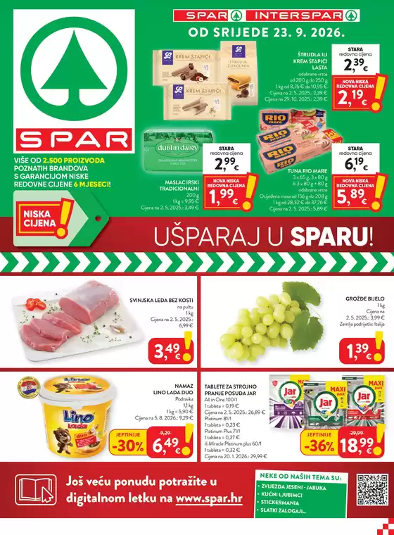 Spar katalog u Slatina | SPAR3926 21.09.2026 - 29.09.2026 | 2026-09-21T00:00:00.000Z - 2026-09-29T00:00:00.000Z