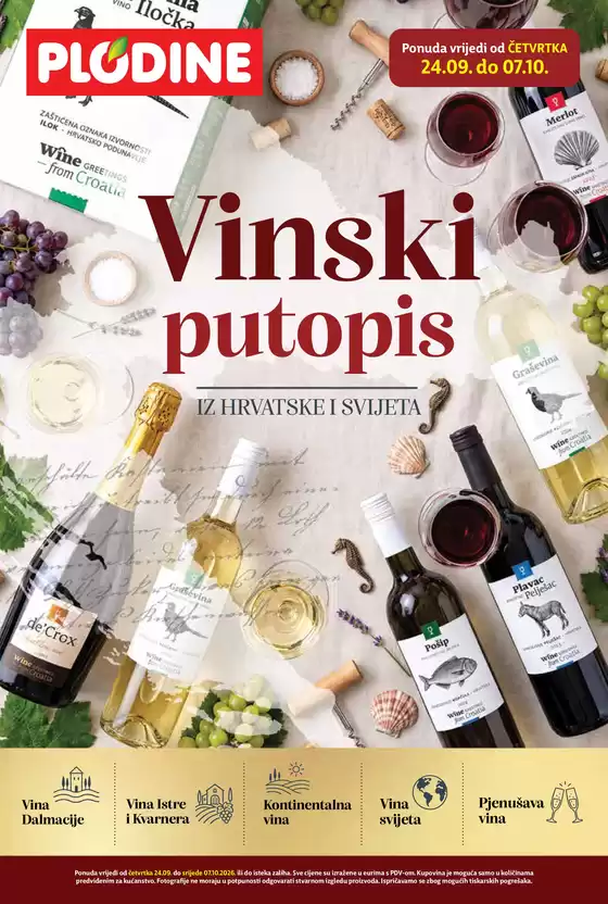 Plodine katalog u Malinska | Vinski putopisi 24.09. 07.10.2025. web | 2026-09-24T00:00:00.000Z - 2026-10-07T00:00:00.000Z