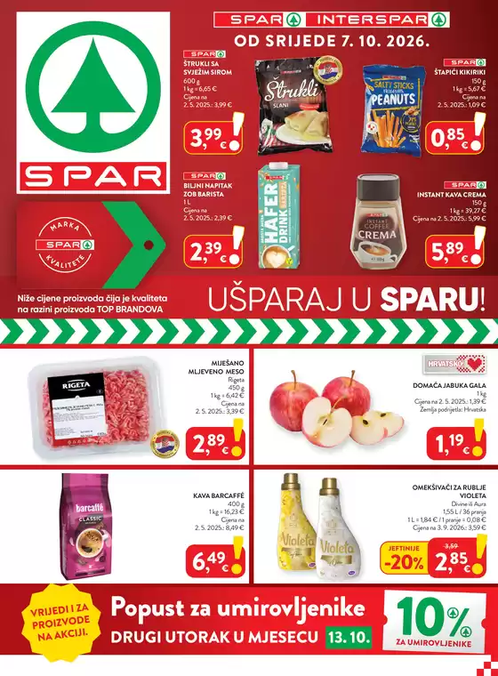 Spar katalog u Njivice | SPAR4126 05.10.2026 - 13.10.2026 | 2026-10-05T00:00:00.000Z - 2026-10-13T00:00:00.000Z