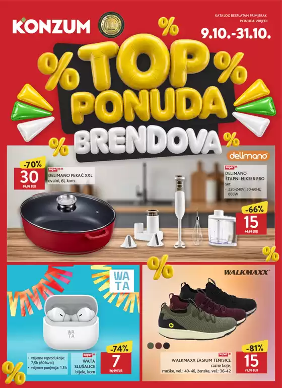 Konzum katalog u Karlovac | Popusti i promocije u našem letku | 2026-10-09T00:00:00.000Z - 2026-10-31T00:00:00.000Z