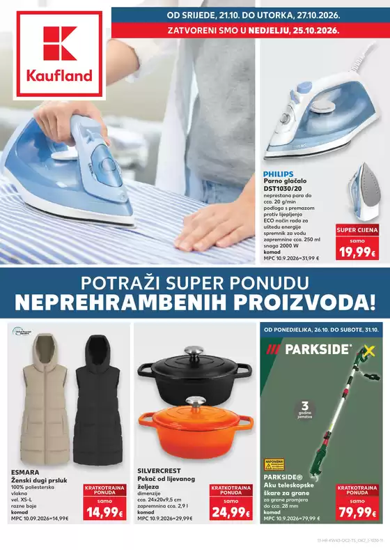Kaufland katalog | Iznenađujući popusti u našoj selekciji | 2026-10-21T00:00:00.000Z - 2026-10-27T00:00:00.000Z