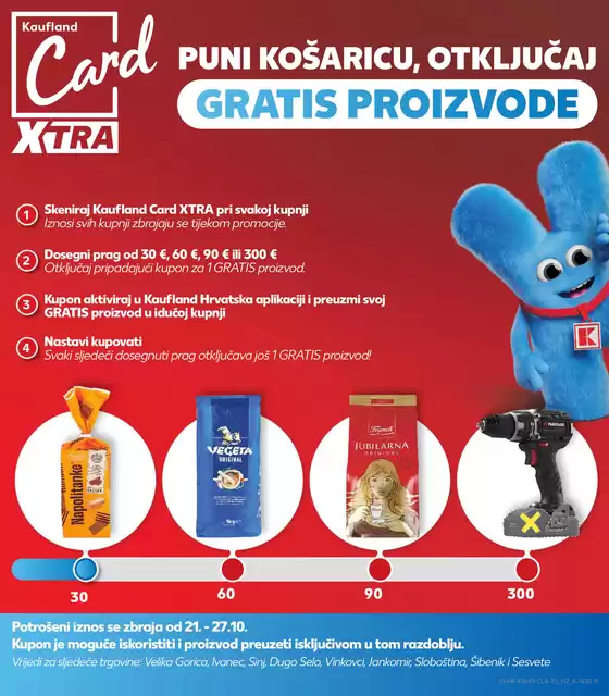 Kaufland katalog | Ažurirani katalog s najboljim ponudama | 2026-10-21T00:00:00.000Z - 2026-10-27T00:00:00.000Z