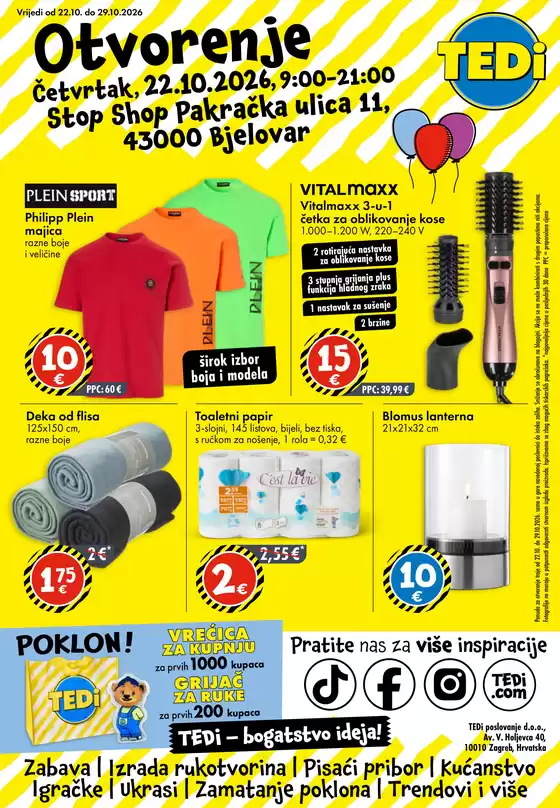 TEDi katalog u  | TEDi katalog do 26.10.2026 | 2026-10-20T00:00:00.000Z - 2026-10-26T00:00:00.000Z