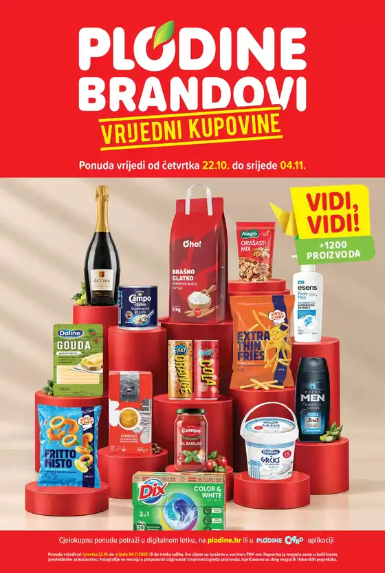Plodine katalog u Goleši Žumberački | Katalog robne marke 74xa4 22.10. 04.11.2026. web | 2026-10-21T00:00:00.000Z - 2026-10-27T00:00:00.000Z