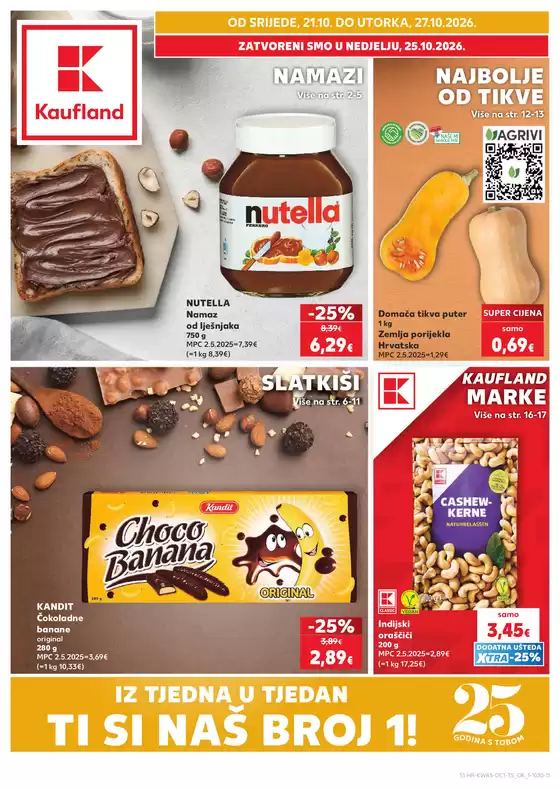 Kaufland katalog u | ¡Štedite s našim popustima! | 2026-10-21T00:00:00.000Z - 2026-10-27T00:00:00.000Z