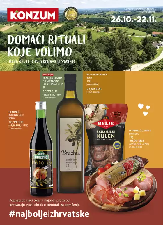Konzum katalog u Lipovljani | Katalog Konzum | 2026-10-26T00:00:00.000Z - 2026-11-22T00:00:00.000Z