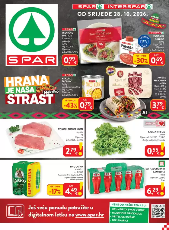 Spar katalog u Husain | SPAR4426 26.10.2026 - 04.11.2026 | 2026-10-26T00:00:00.000Z - 2026-11-04T00:00:00.000Z