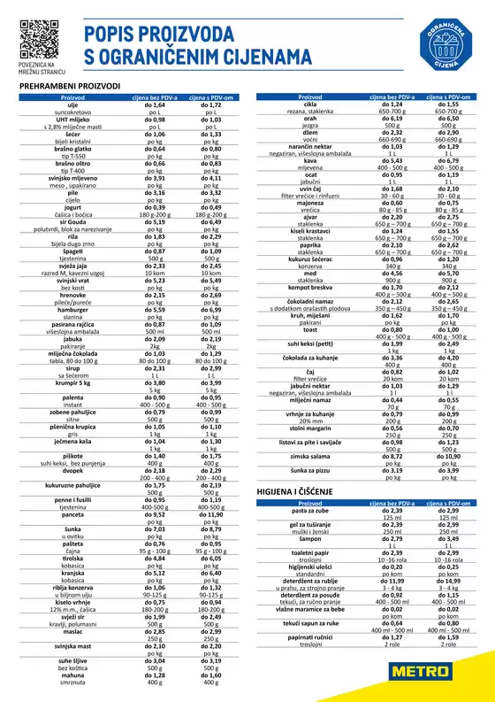 Metro katalog u Donji Muć | Zaštićena cijena 1122025 | 2026-10-28T00:00:00.000Z - 2026-11-11T00:00:00.000Z