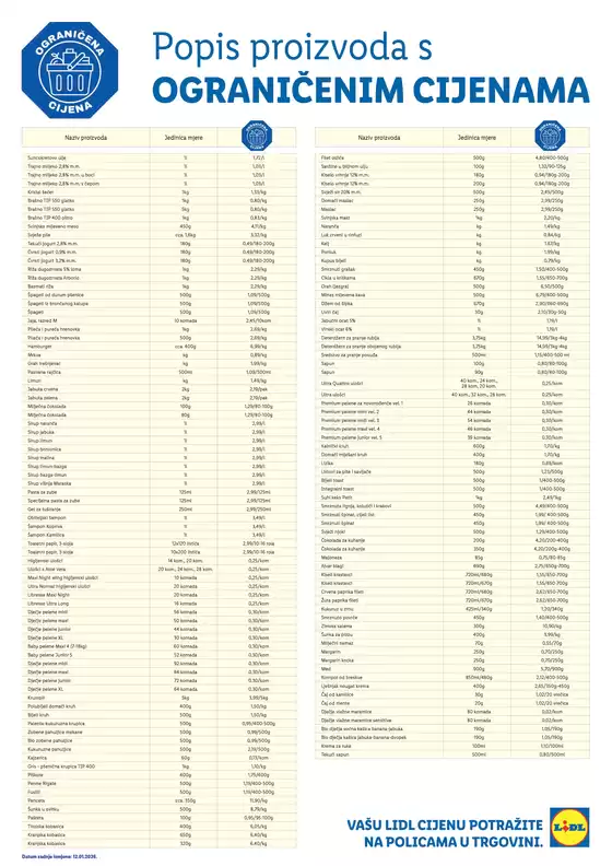 Lidl katalog u | sa ograničenom cijenom | 2025-03-15T00:00:00.000Z - 2026-12-31T00:00:00.000Z