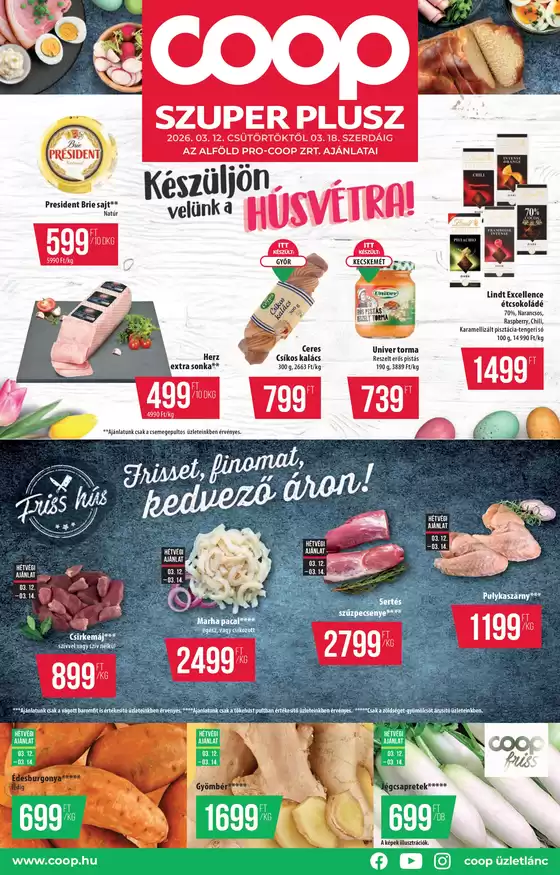 Coop katalógus, Budapest | Aktuális ajánlatok és akciók | 2026-03-12T00:00:00.000Z - 2026-03-18T00:00:00.000Z