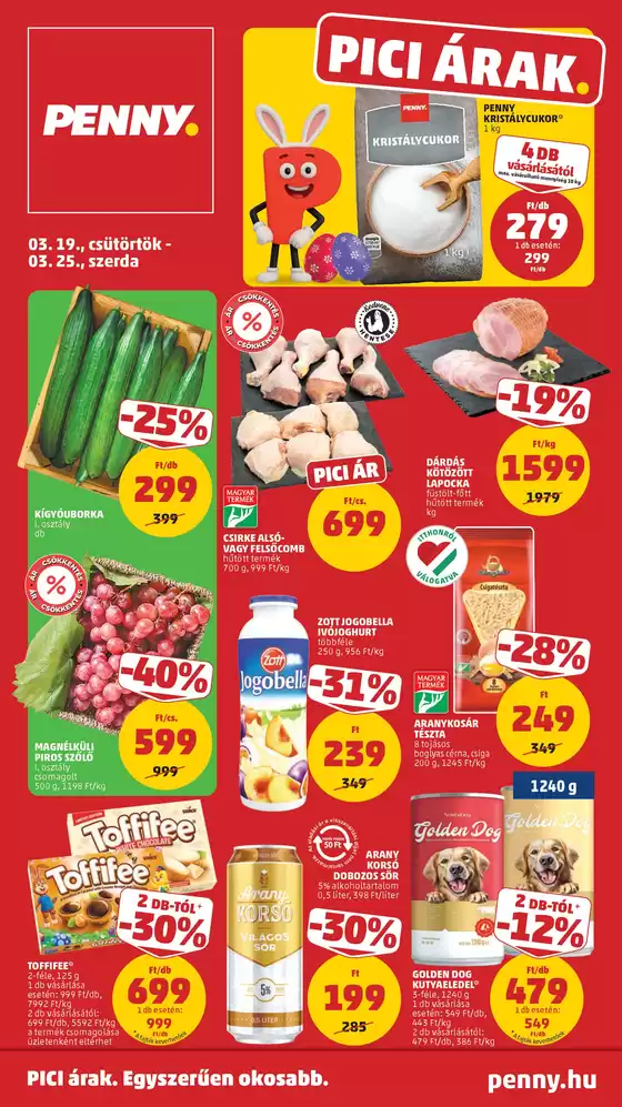 Penny Market katalógus, Budaörs | Csúcsajánlatok és kedvezmények | 2026-03-19T00:00:00.000Z - 2026-03-25T00:00:00.000Z