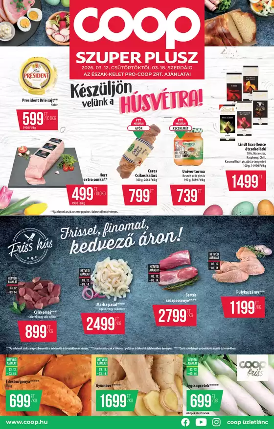 Coop katalógus, Őrbottyán | Csúcsajánlatok és kedvezmények | 2026-03-12T00:00:00.000Z - 2026-03-18T00:00:00.000Z