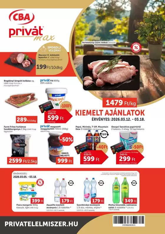 Privát max katalógus | Privát max akciós | 2026-03-05T00:00:00.000Z - 2026-03-18T00:00:00.000Z