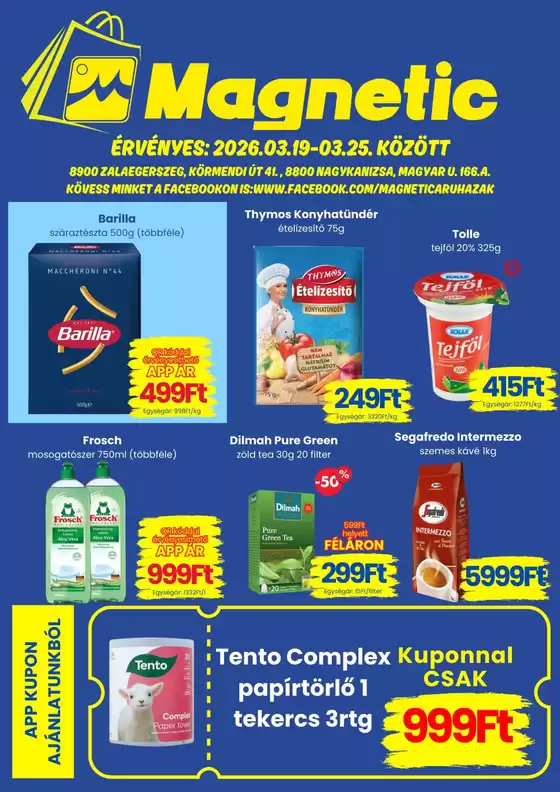 Magnetic katalógus, Biatorbágy | Brochure | 2026-03-19T00:00:00.000Z - 2026-03-25T00:00:00.000Z
