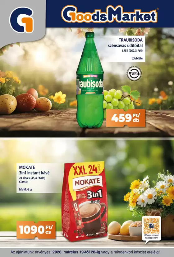 goods market katalógus, Kistelek | goods market akciós | 2026-03-19T00:00:00.000Z - 2026-03-28T00:00:00.000Z