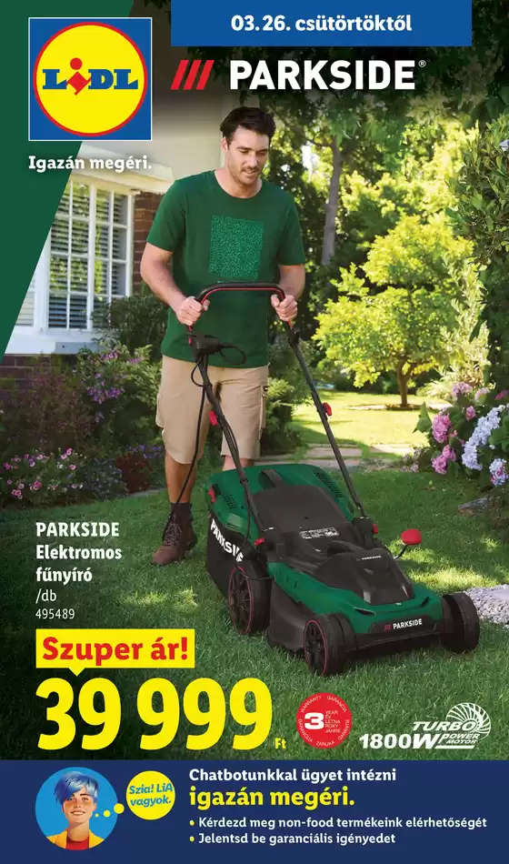 Lidl katalógus, Budapest | Nonfood kínálatunk - 13. hét | 2026-03-26T00:00:00.000Z - 2026-04-01T00:00:00.000Z