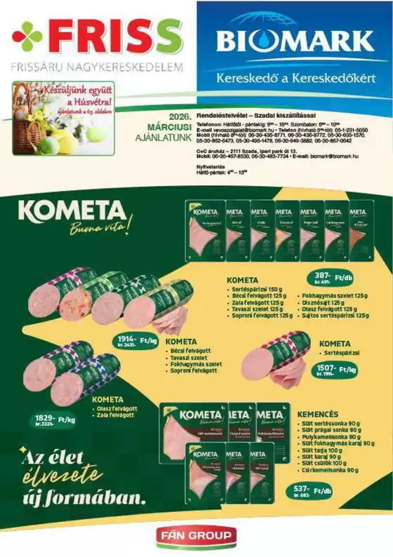 Biomark katalógus, Veszprém | Biomark akciós | 2026-03-01T00:00:00.000Z - 2026-03-31T00:00:00.000Z