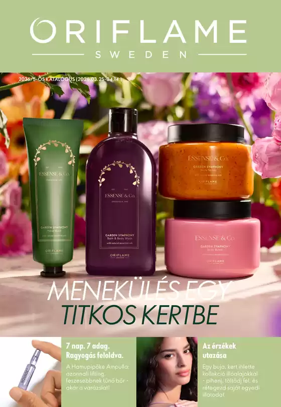 Oriflame katalógus, Miskolc | Új ajánlatok felfedezésre | 2026-03-25T00:00:00.000Z - 2026-04-14T00:00:00.000Z