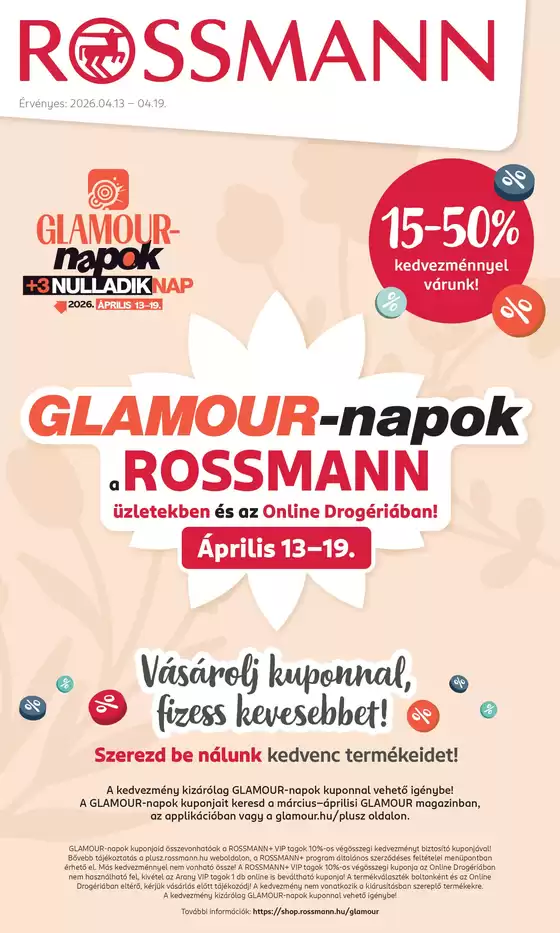 Rossmann katalógus | Fedezze fel a vonzó ajánlatokat | 2026-04-13T00:00:00.000Z - 2026-04-19T00:00:00.000Z