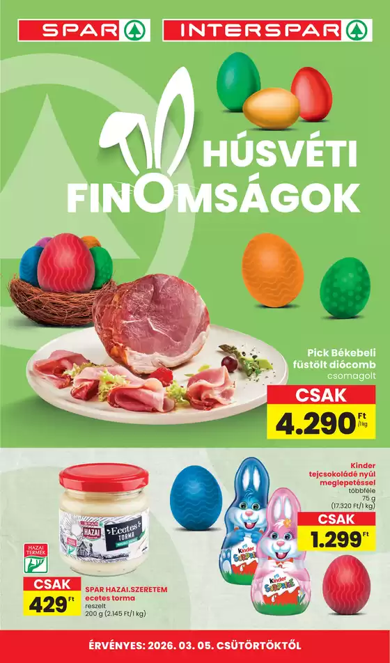 Spar katalógus, Szeged | Aktuális akciók és ajánlatok | 2026-03-30T00:00:00.000Z - 2026-04-13T00:00:00.000Z