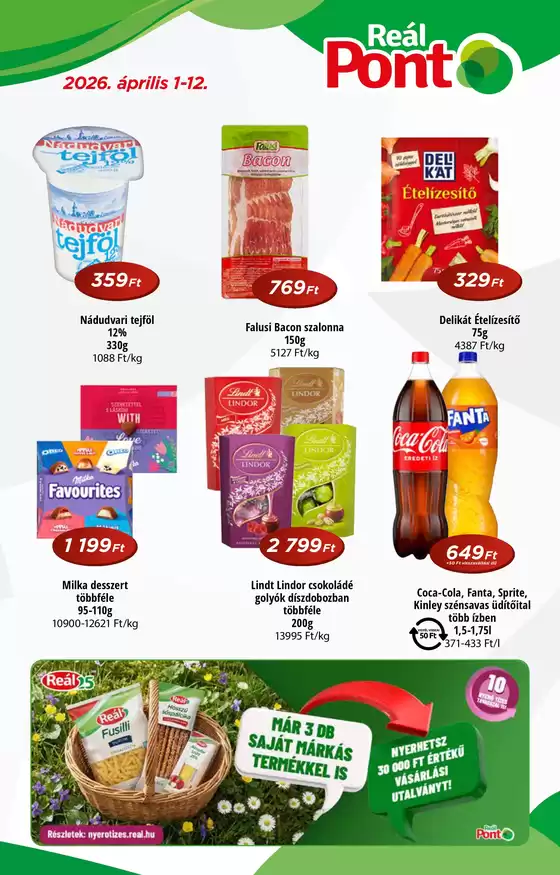 Real katalógus, Szeged | Reál Pont Újság I. | 2026-04-01T00:00:00.000Z - 2026-04-12T00:00:00.000Z