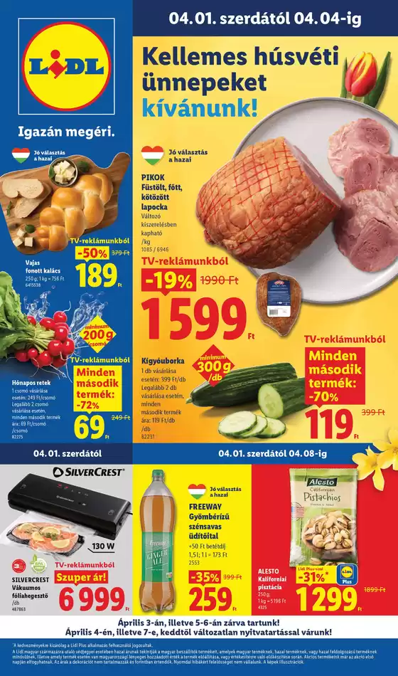 Lidl katalógus | Akciós újság 14. hét | 2026-04-02T00:00:00.000Z - 2026-04-08T00:00:00.000Z