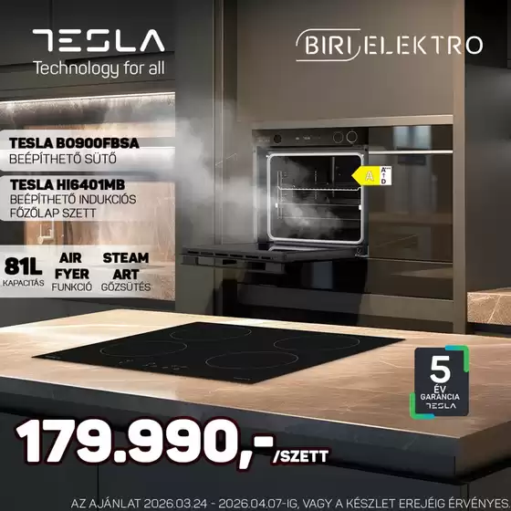 Biri Elektro Diszkont katalógus, Nagykőrös | Biri Elektro Diszkont ajánlatunk érvényes | 2026-03-24T00:00:00.000Z - 2026-04-07T00:00:00.000Z