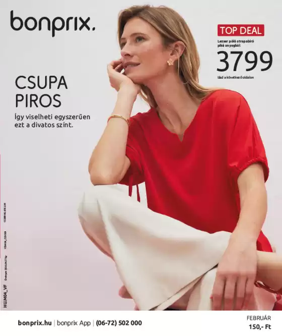 Bonprix katalógus, Budapest | ajánlatunk érvényes | 2026-02-28T00:00:00.000Z - 2026-04-27T00:00:00.000Z