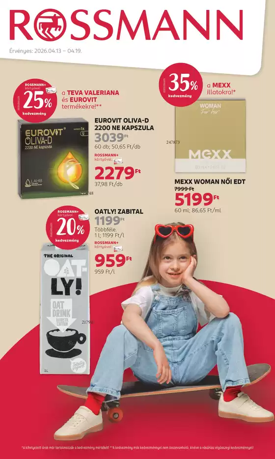Rossmann katalógus, Putnok | Vonzó különleges ajánlatok mindenki számára | 2026-04-13T00:00:00.000Z - 2026-04-19T00:00:00.000Z