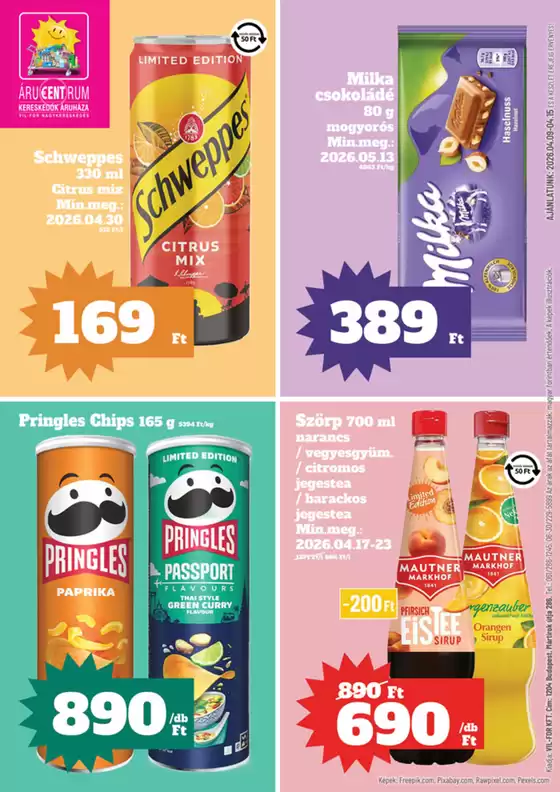 Vil-For katalógus, Szentendre | Vil-For ajánlatunk érvényes | 2026-04-09T00:00:00.000Z - 2026-04-15T00:00:00.000Z