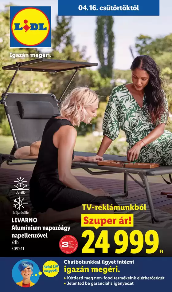 Lidl katalógus, Pápa | Nonfood kínálatunk - 16. hét | 2026-04-16T00:00:00.000Z - 2026-04-22T00:00:00.000Z