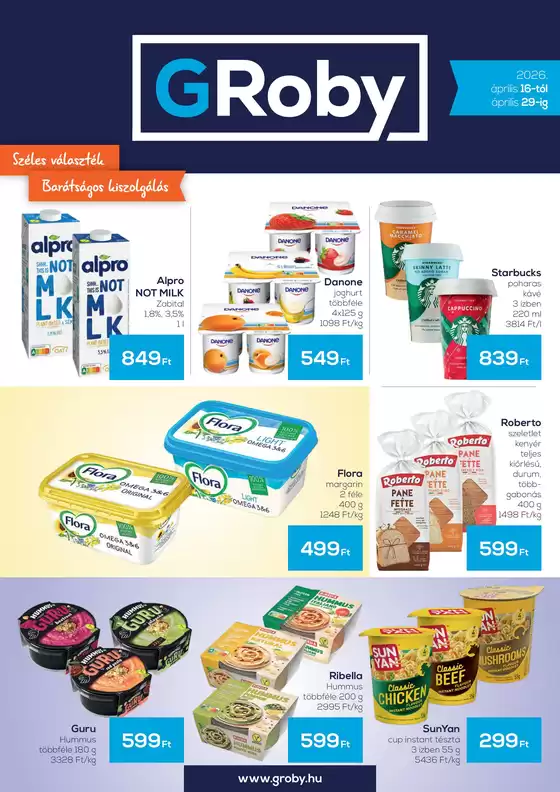 Groby katalógus, Miskolc | GRoby 2026.04.16 04.29. | 2026-04-16T00:00:00.000Z - 2026-04-29T00:00:00.000Z